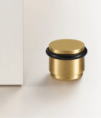 Smooth doorstop Brushed gold