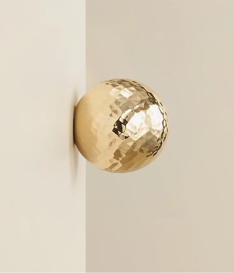 Bouton de Meuble Originale Or brillant