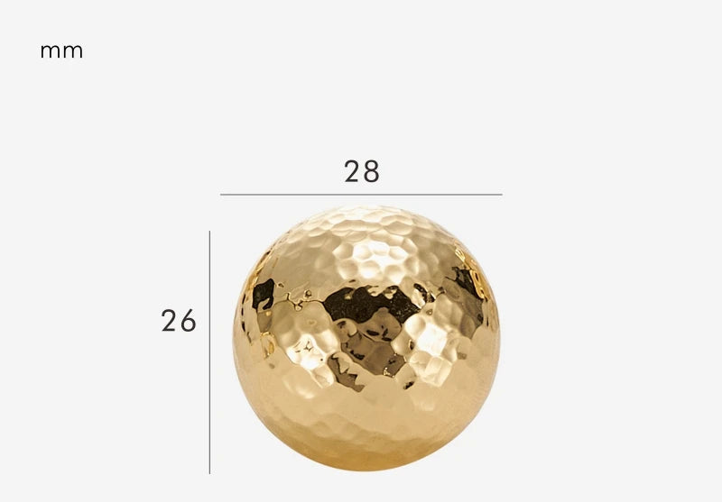 Bouton de Meuble Originale Or brillant