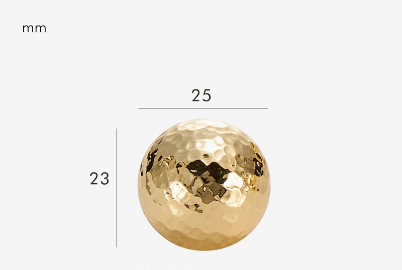 Bouton de Meuble Originale Or brillant