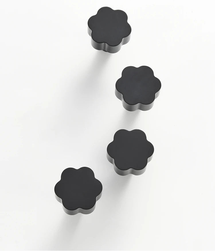 Bouton de Meuble Rétro Noir