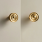 Antique furniture knob Shiny gold