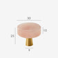 Bouton de Meuble effet Marbre rose