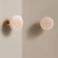 Bouton de Meuble effet Marbre rose