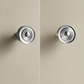 Antique furniture knob Chrome