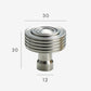 Antique furniture knob Chrome