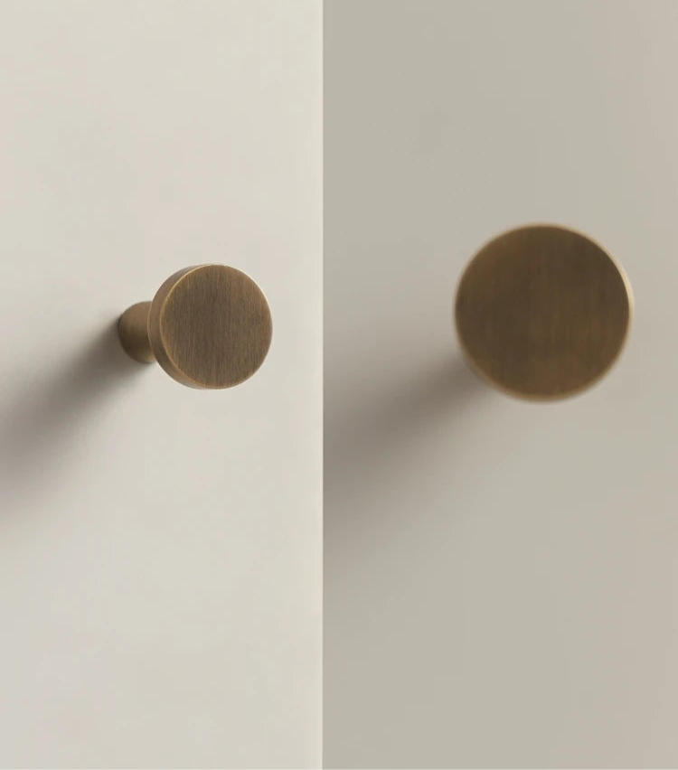 Bouton de meuble classique Style bronze