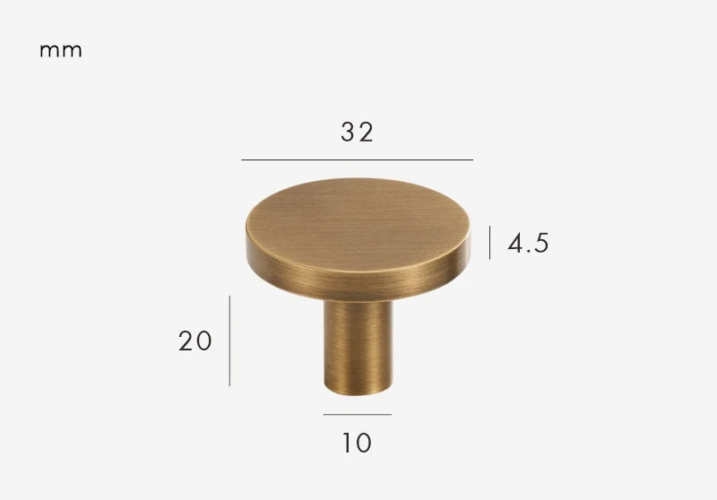 Classic Bronze Style Furniture Knob