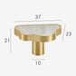 Bouton de meuble nuage Blanc