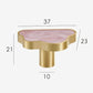 Bouton de meuble nuage rose