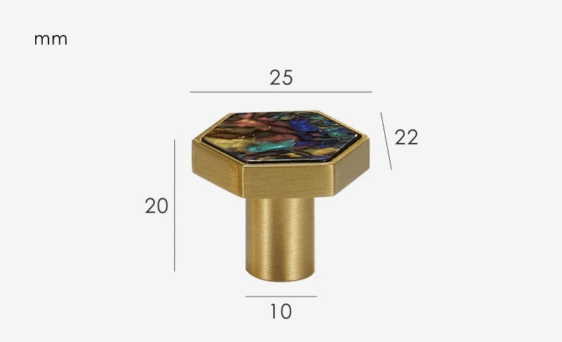 Bouton de meuble original signature