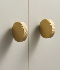 Bouton de meuble originale Or brossé