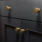 Bouton de porte de meuble en laiton