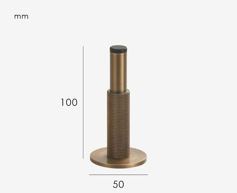 Ribbed door stop