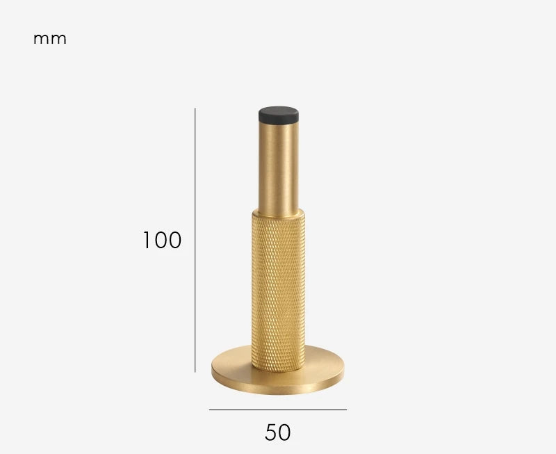 Ribbed door stop