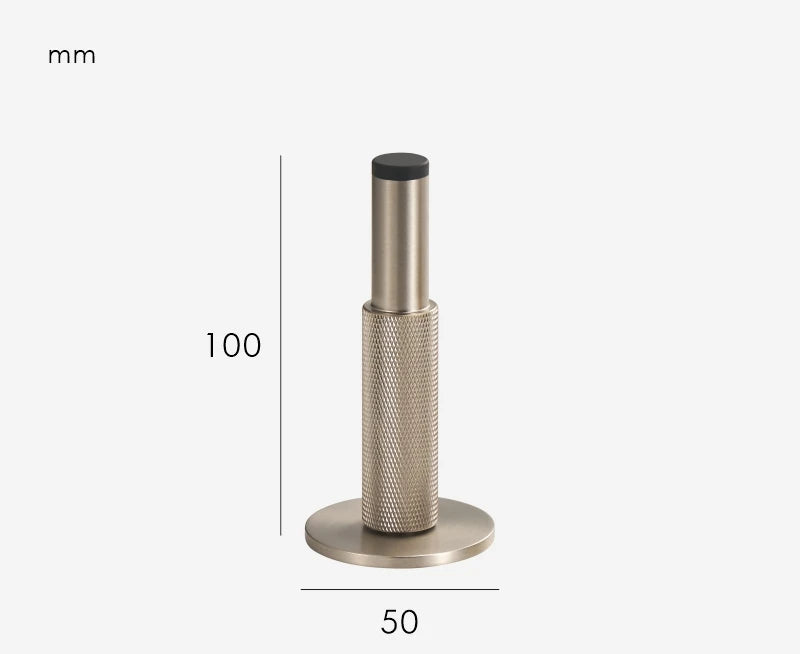 Ribbed door stop