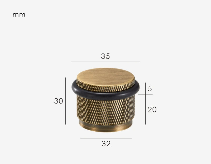 Butoir de porte Bronze