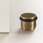 Bronze smooth doorstop