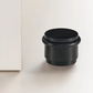 Smooth door stop Black