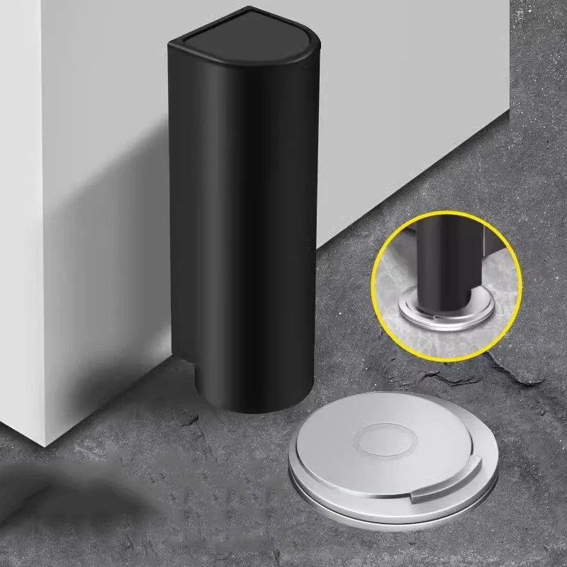 Buté de porte magnétique noire