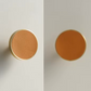 Poignée de meuble Laiton & Orange Foncé