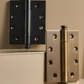 Charnière pour porte de meuble Noir