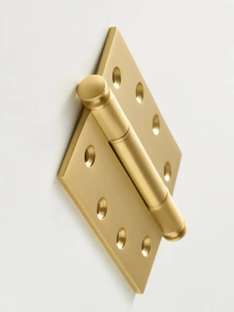 Charnière pour porte de meuble Or brossé