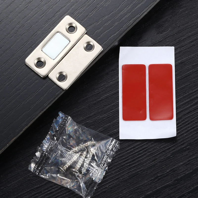 Aimant pour porte battante ou coulissante Gris argent