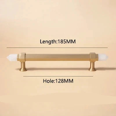 Poignées de meuble en laiton