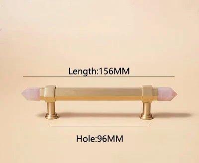 Poignées de meuble en laiton