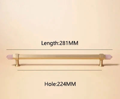 Poignées de meuble en laiton