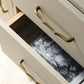 Retro brass bronze cabinet handle