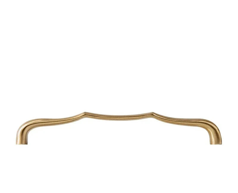 Retro brass bronze cabinet handle