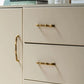 Retro brass bronze cabinet handle