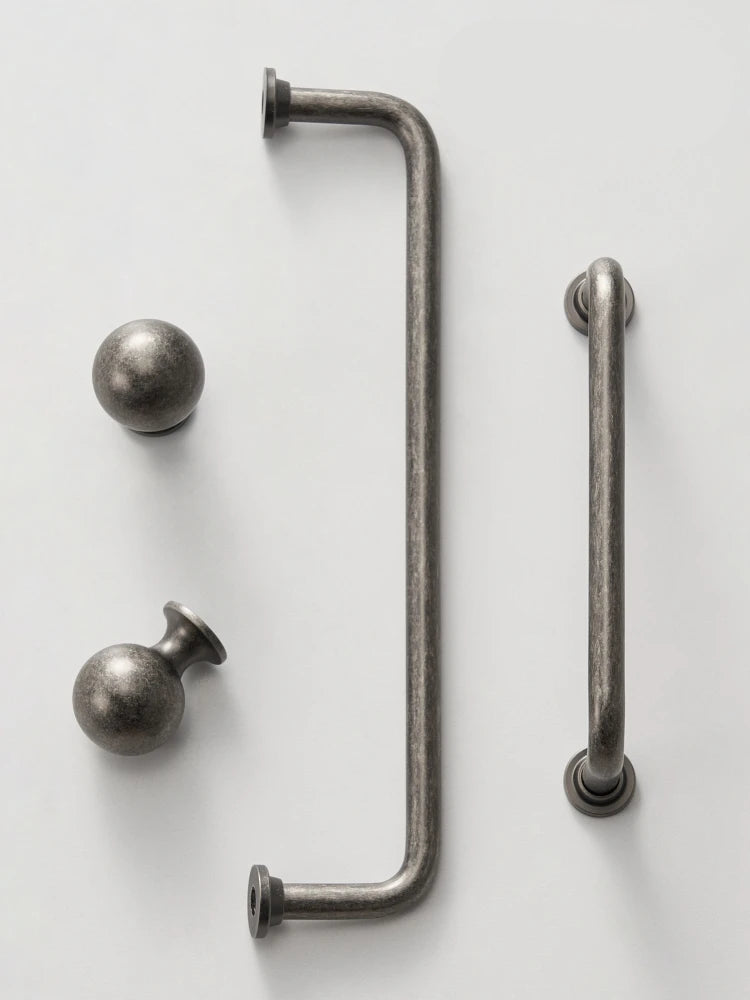 Poignée de Meuble Antique Gris béton