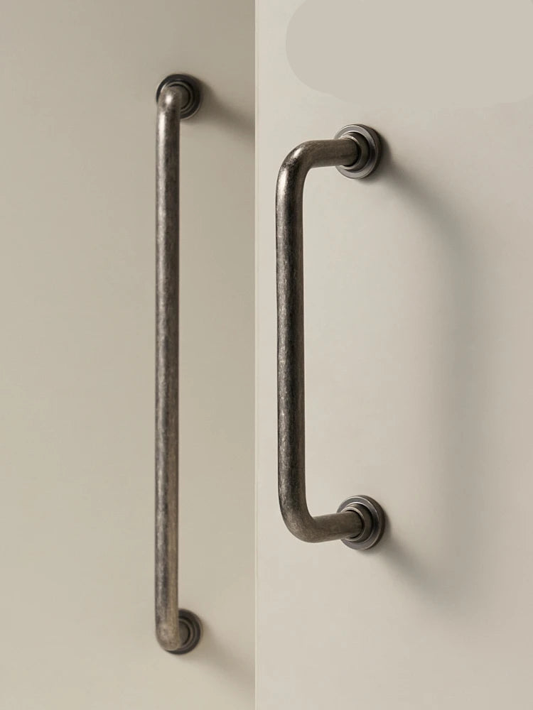 Poignée de Meuble Antique Gris béton