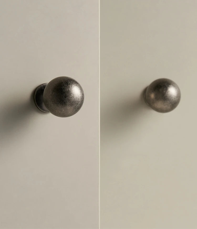 Poignée de Meuble Antique Gris béton