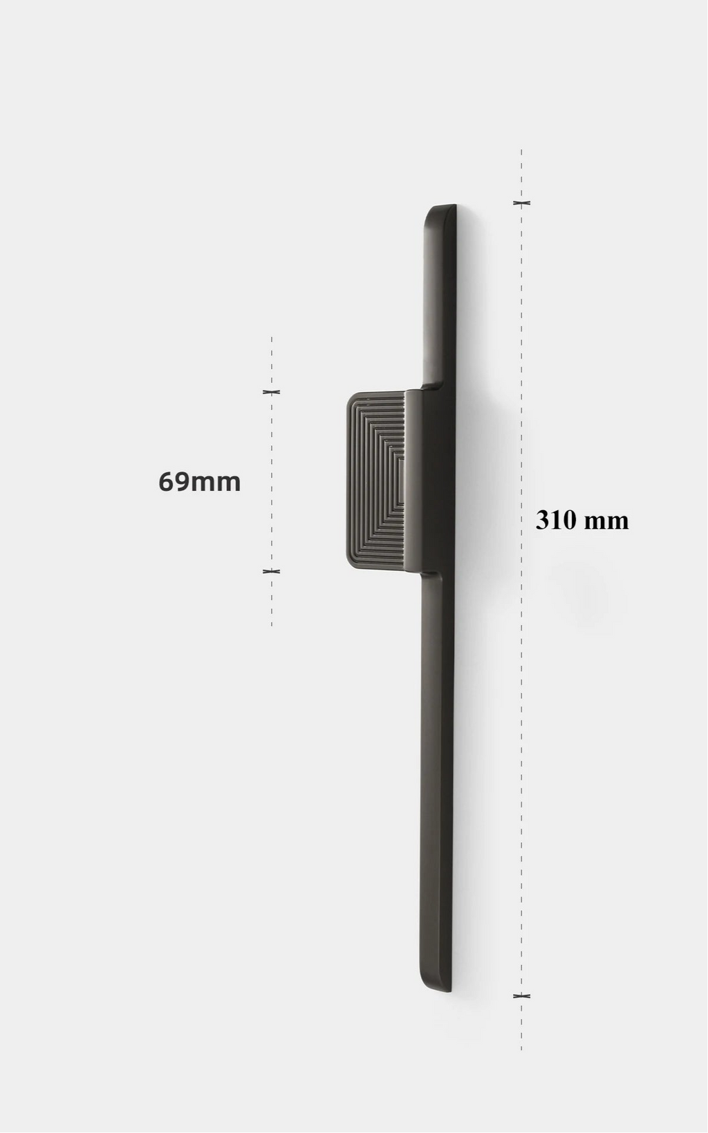 Poignée de Meuble Design Noir