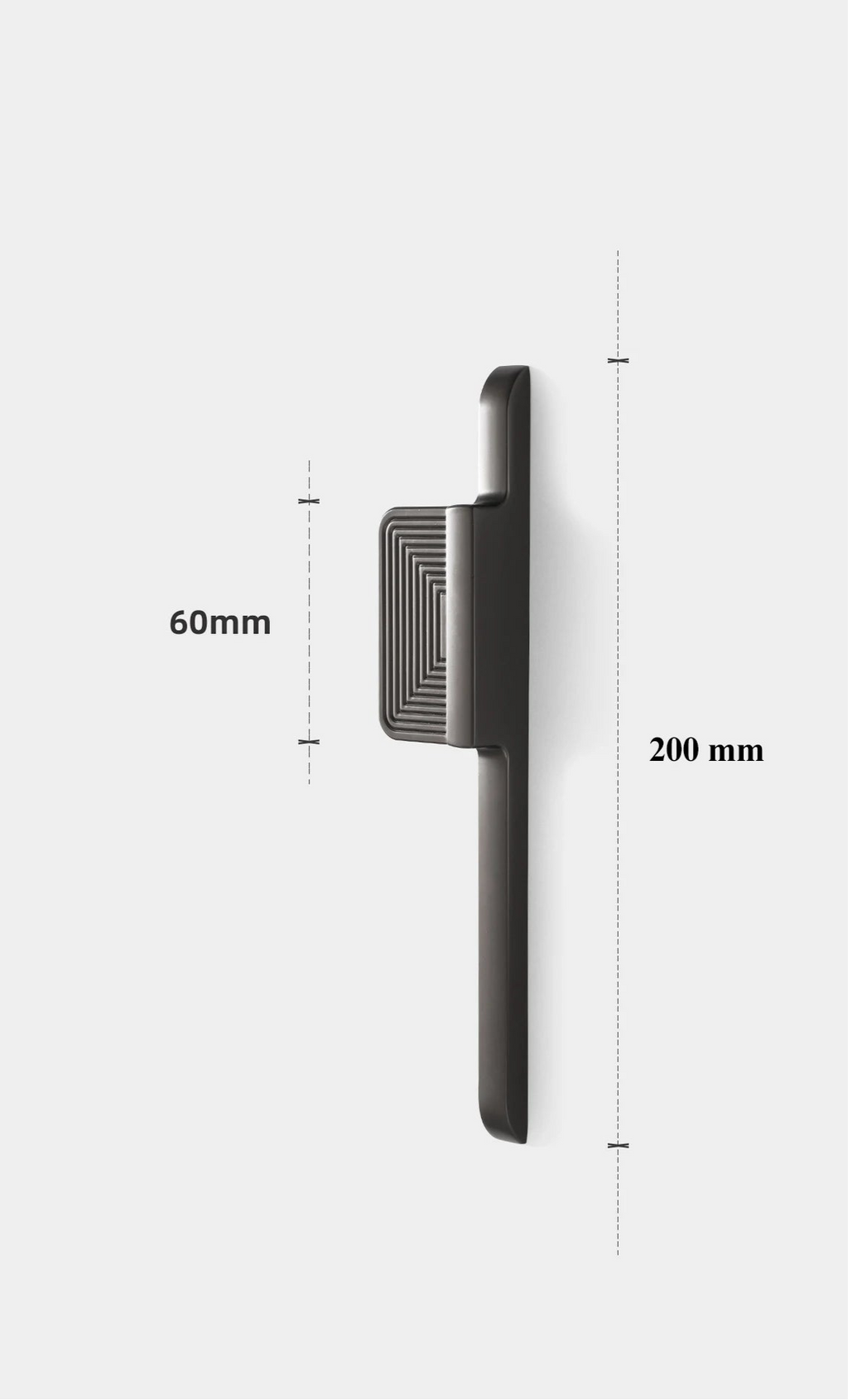 Poignée de Meuble Design Noir