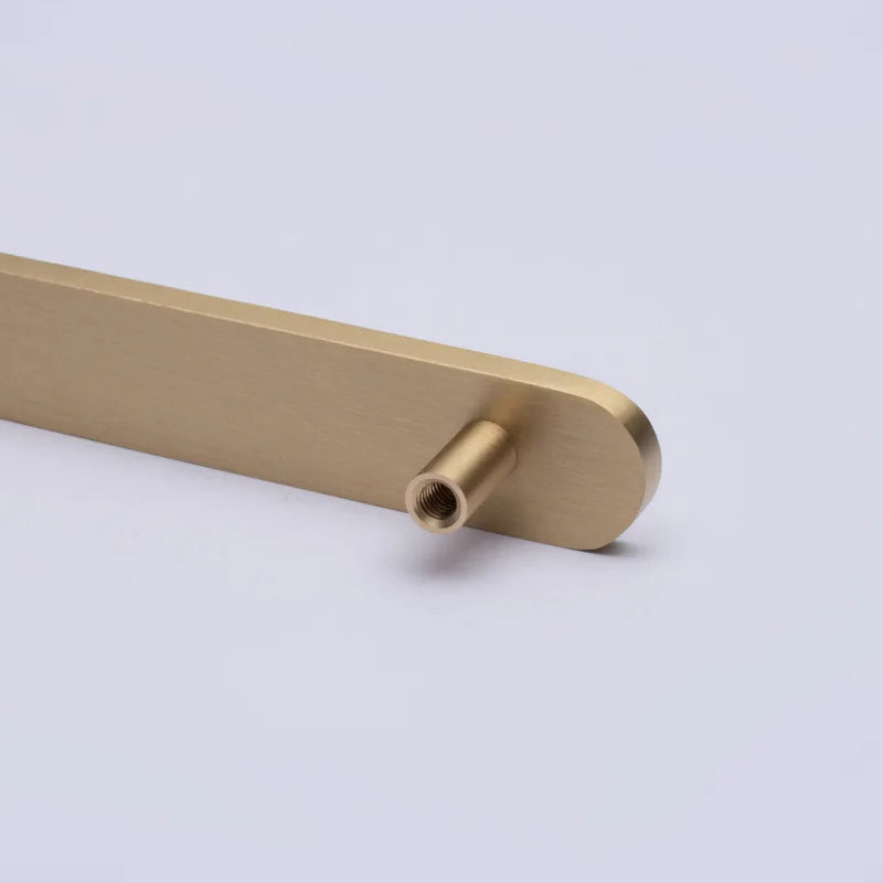 Poignée de porte dorée