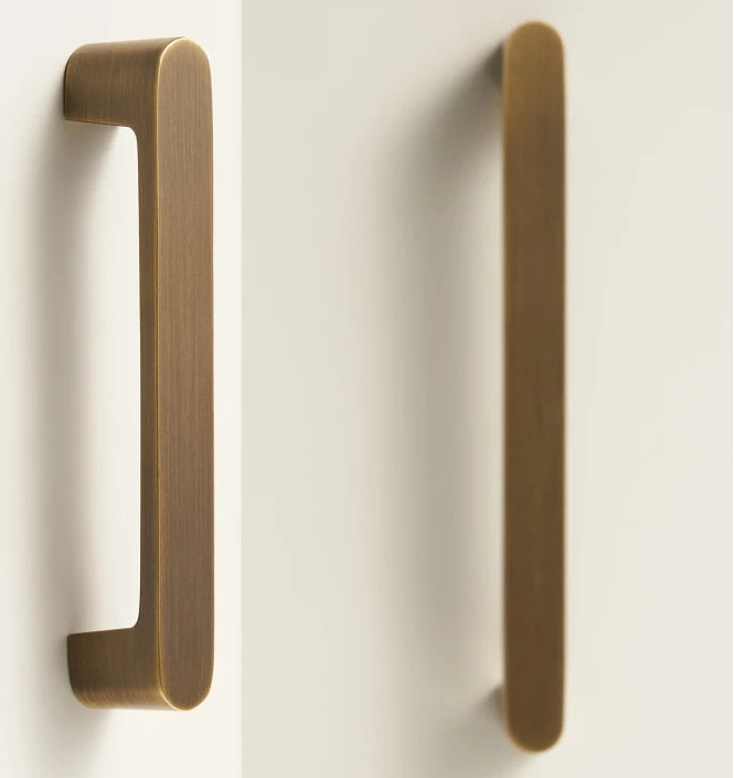 Poignée de Meuble Moderne Bronze Brossé