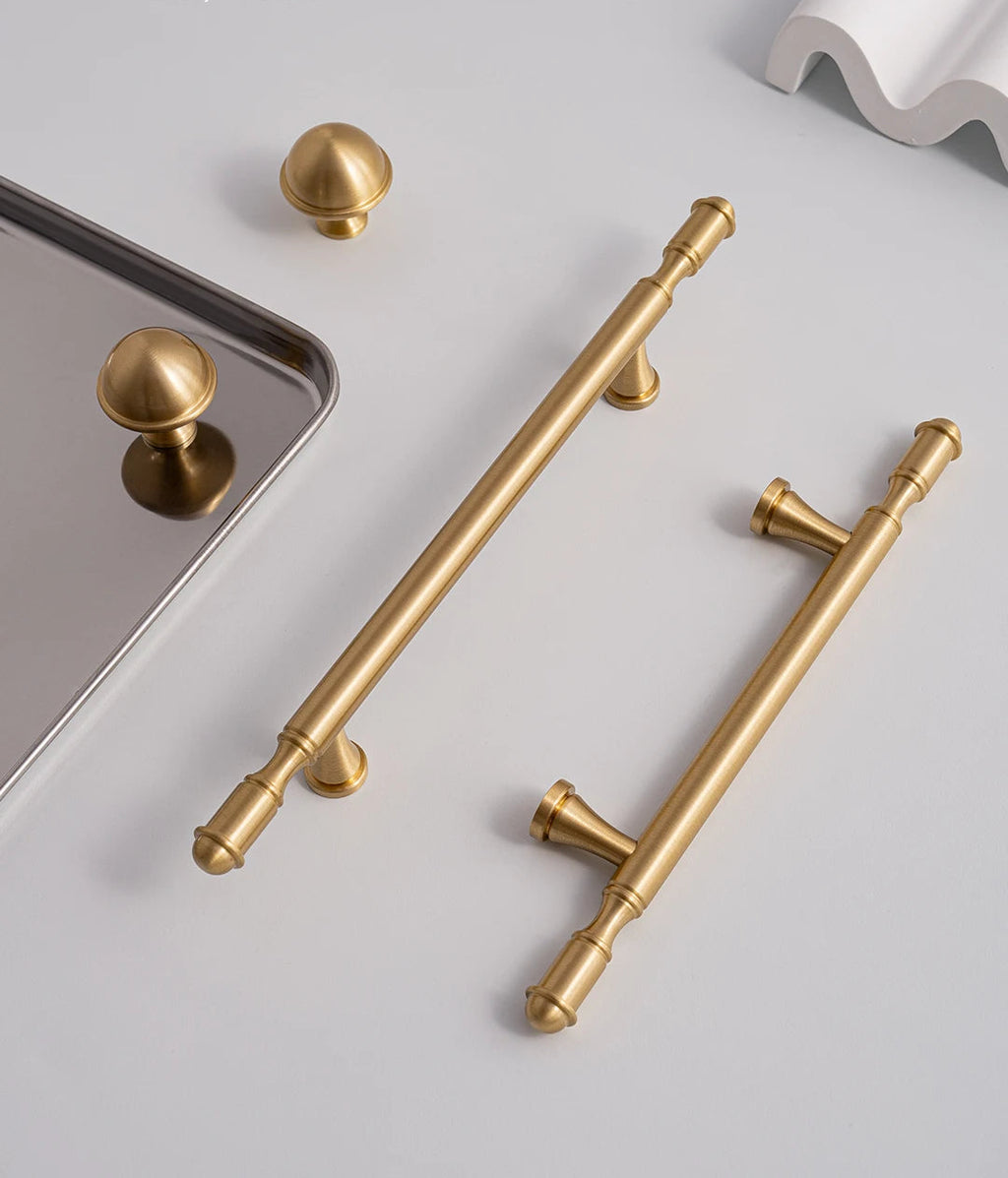 Poignée de Meuble Or Brossé style Impériale