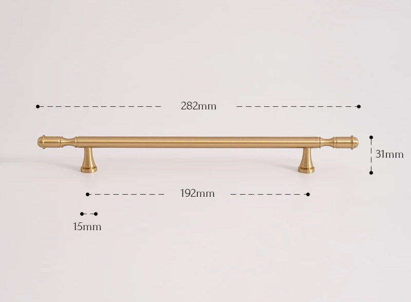 Poignée de Meuble Or Brossé style Impériale