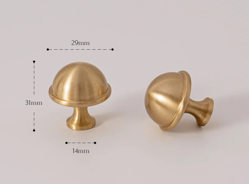 Poignée de Meuble Or Brossé style Impériale