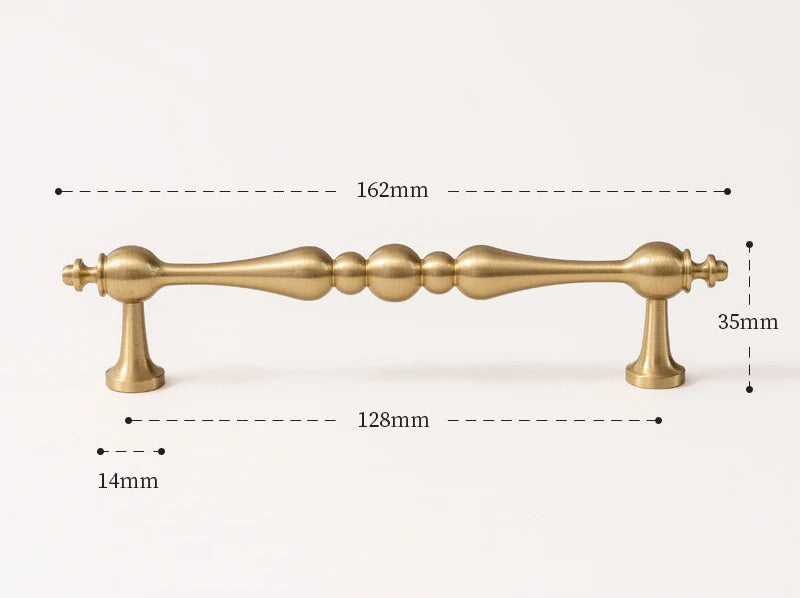 Poignée de Meuble Orientale Or brossé