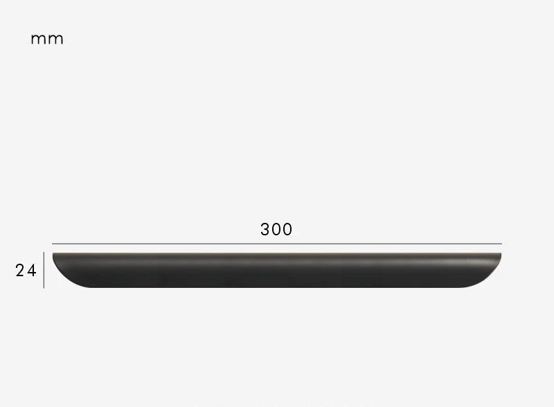 Poignée de Meuble Salle de Bain & Cuisine Noir