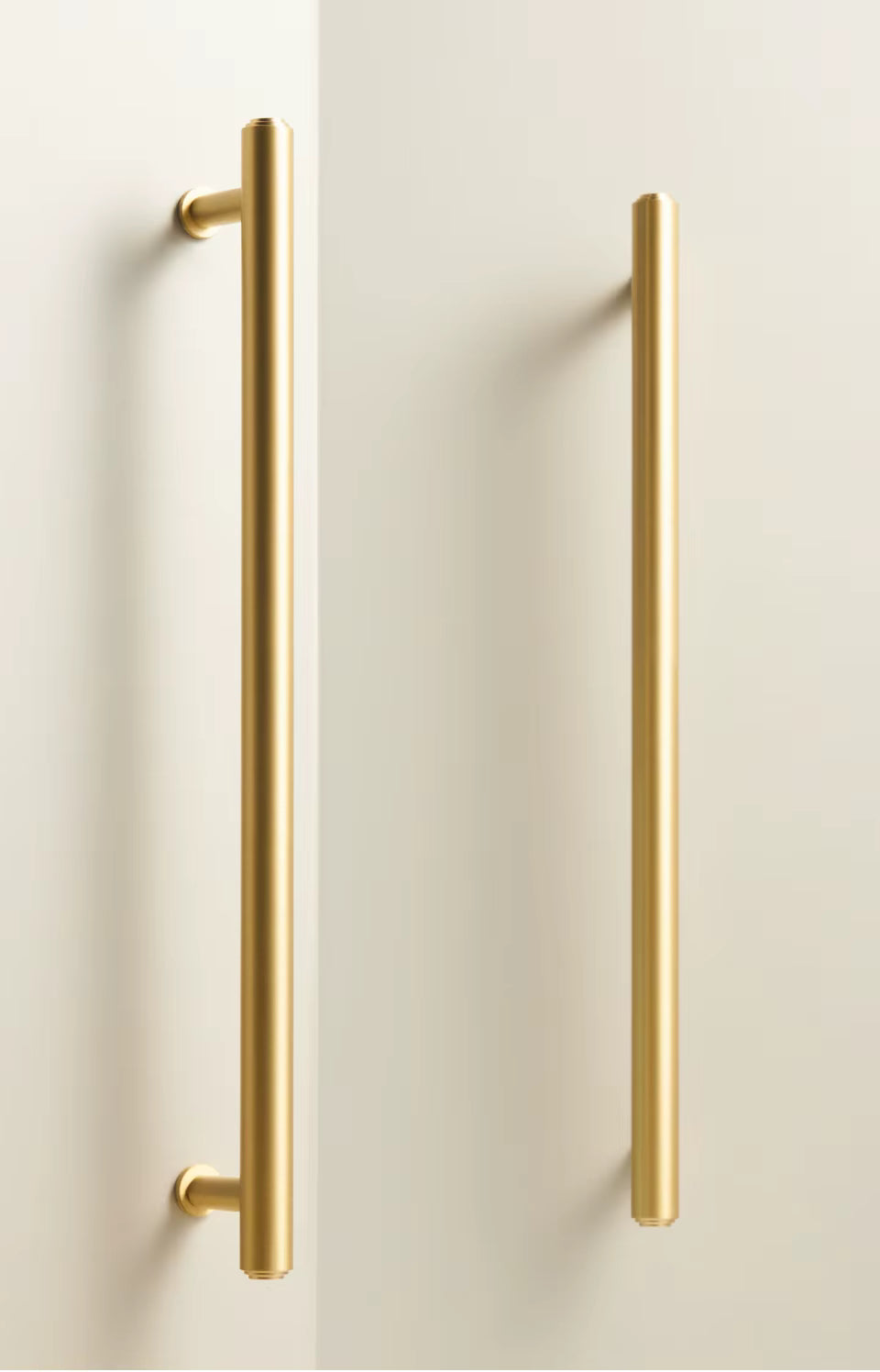 Poignée de Meuble Tubulaire Bronze Antique