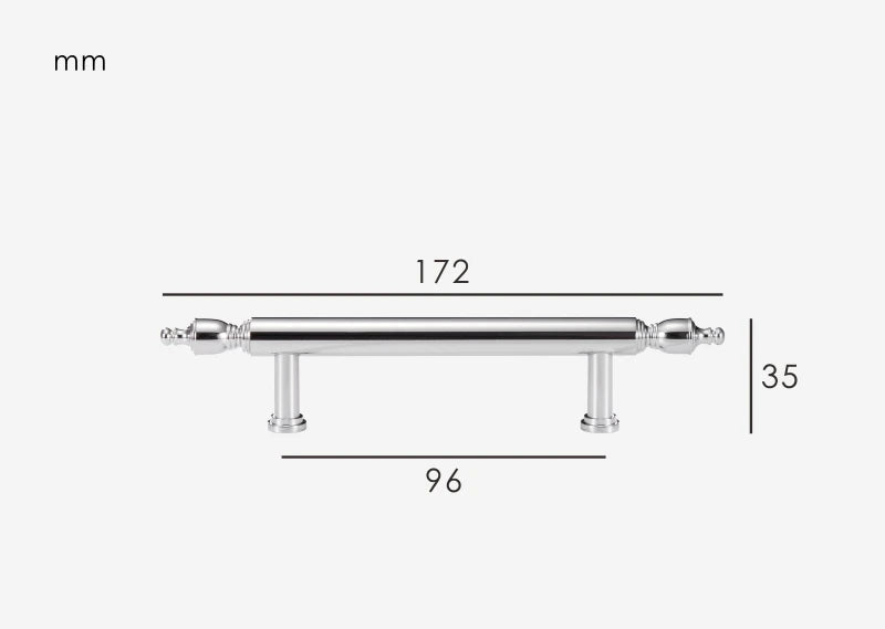 Classic Chrome furniture handle