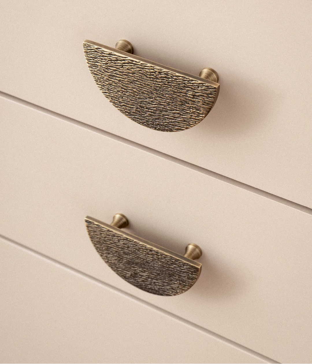 Poignée de Meuble demi-lune Bronze