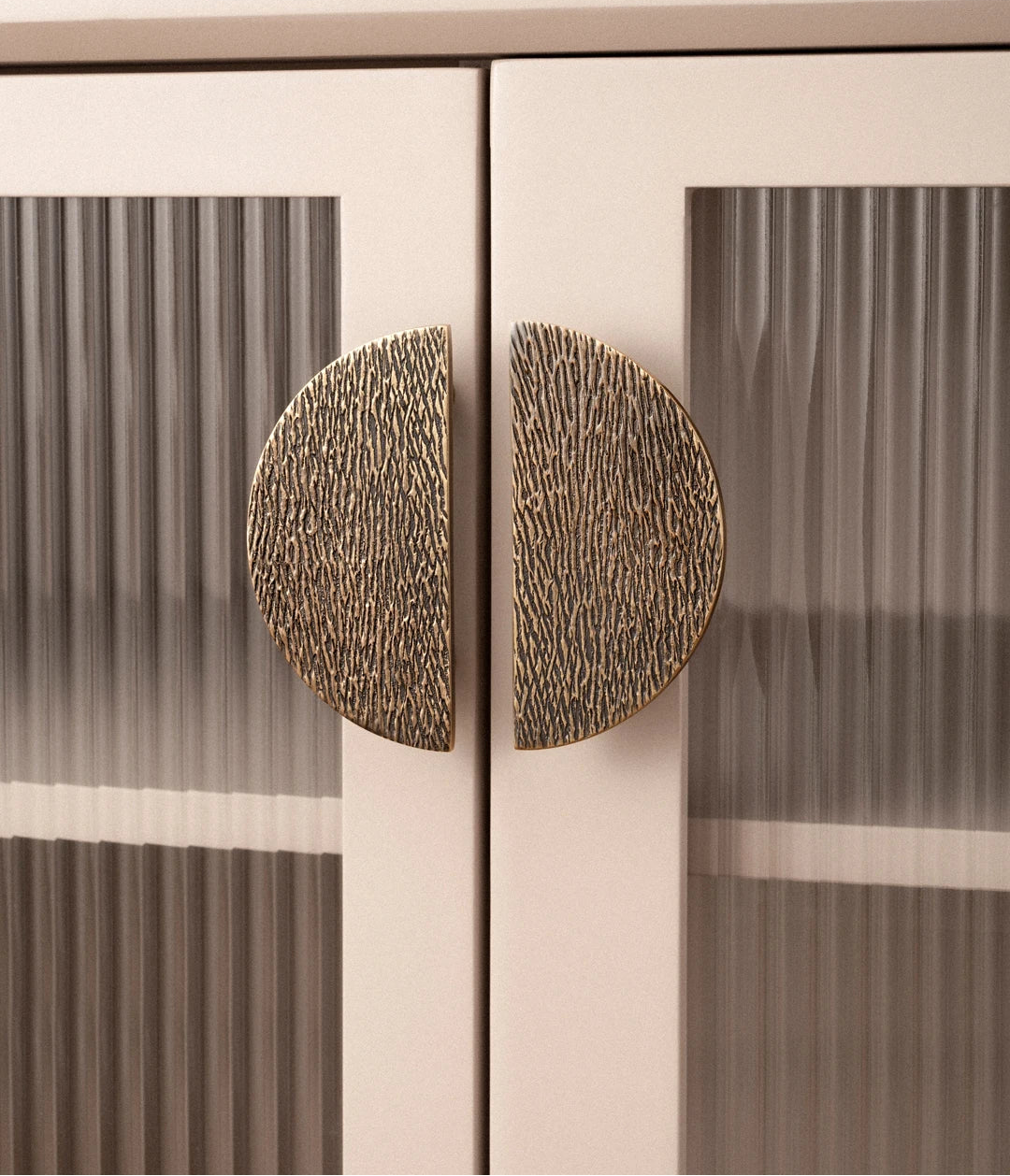 Poignée de Meuble demi-lune Bronze